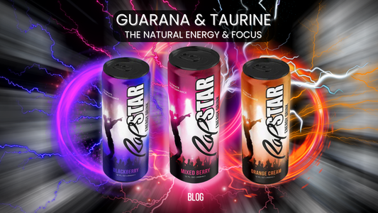 Guarana & Taurine: The Secret Behind RapStar’s Long-Lasting Energy