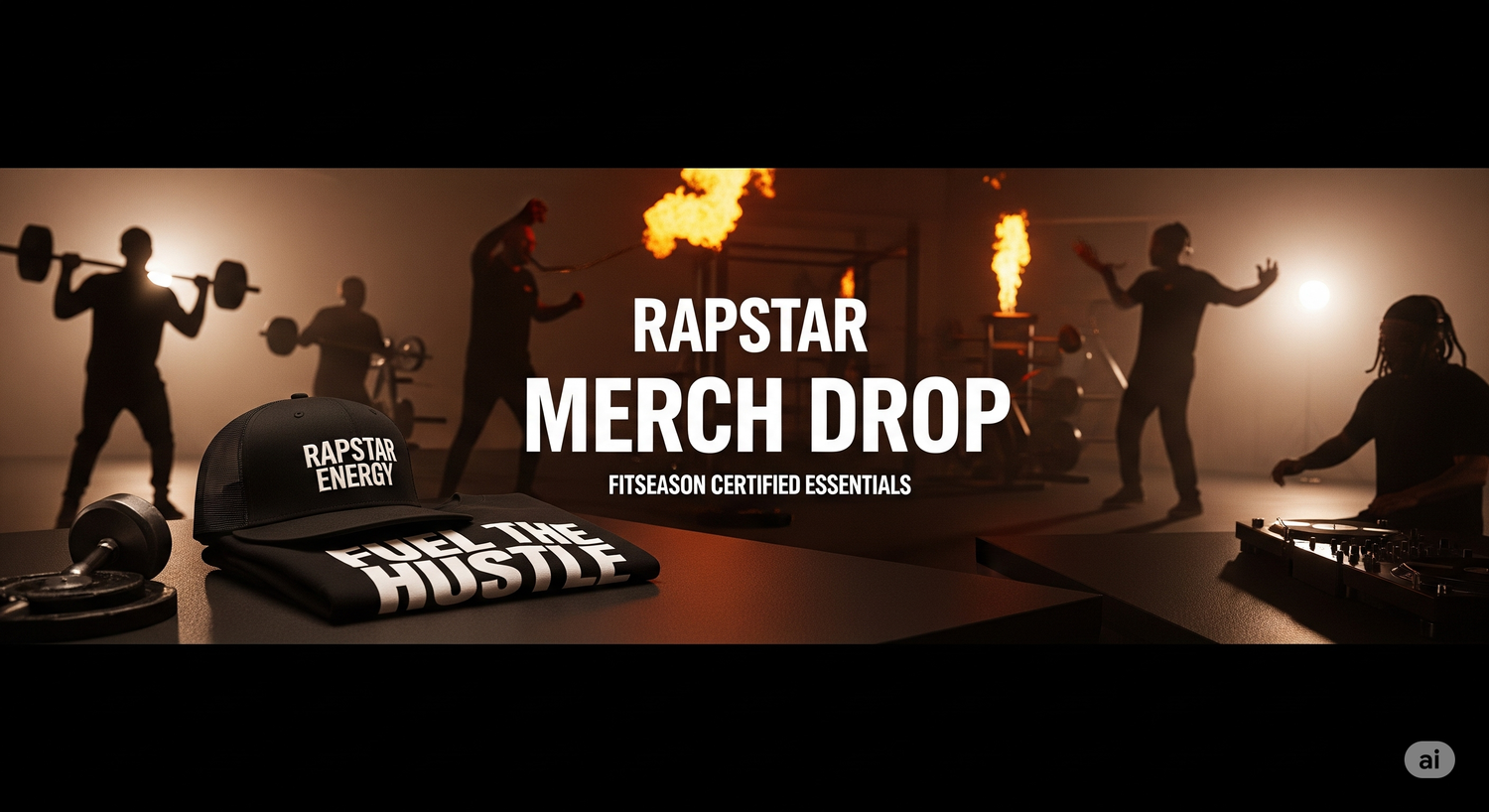 RapStar Merch Drop – FitSeason Certified Essentials