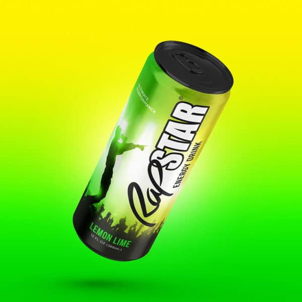 Lemon Lime RapStar Energy Drink